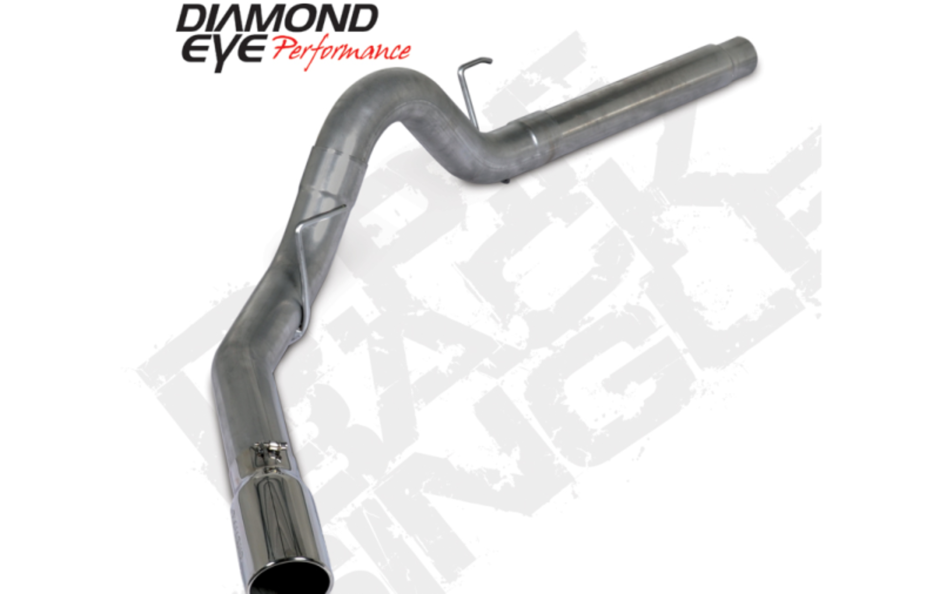 Picture of Diamond Eye 18-19 Ford 3.0L Powerstroke F150 - 4in 409SS DPF Back Exhaust Kit w/ Tip 4512BRA-DE