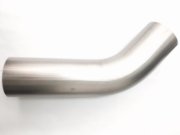 Picture of Ticon Industries 2.5in Diameter 45 Degree 1mm WT 3.75in CLR 3in Leg/6in Leg Titanium Mandrel Bend
