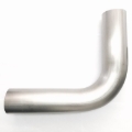 Picture of Ticon Industries 3.0in Diameter 90 Degree 1mm WT 4.5in CLR 6.5in Leg/8in Leg Titanium Mandrel Bend