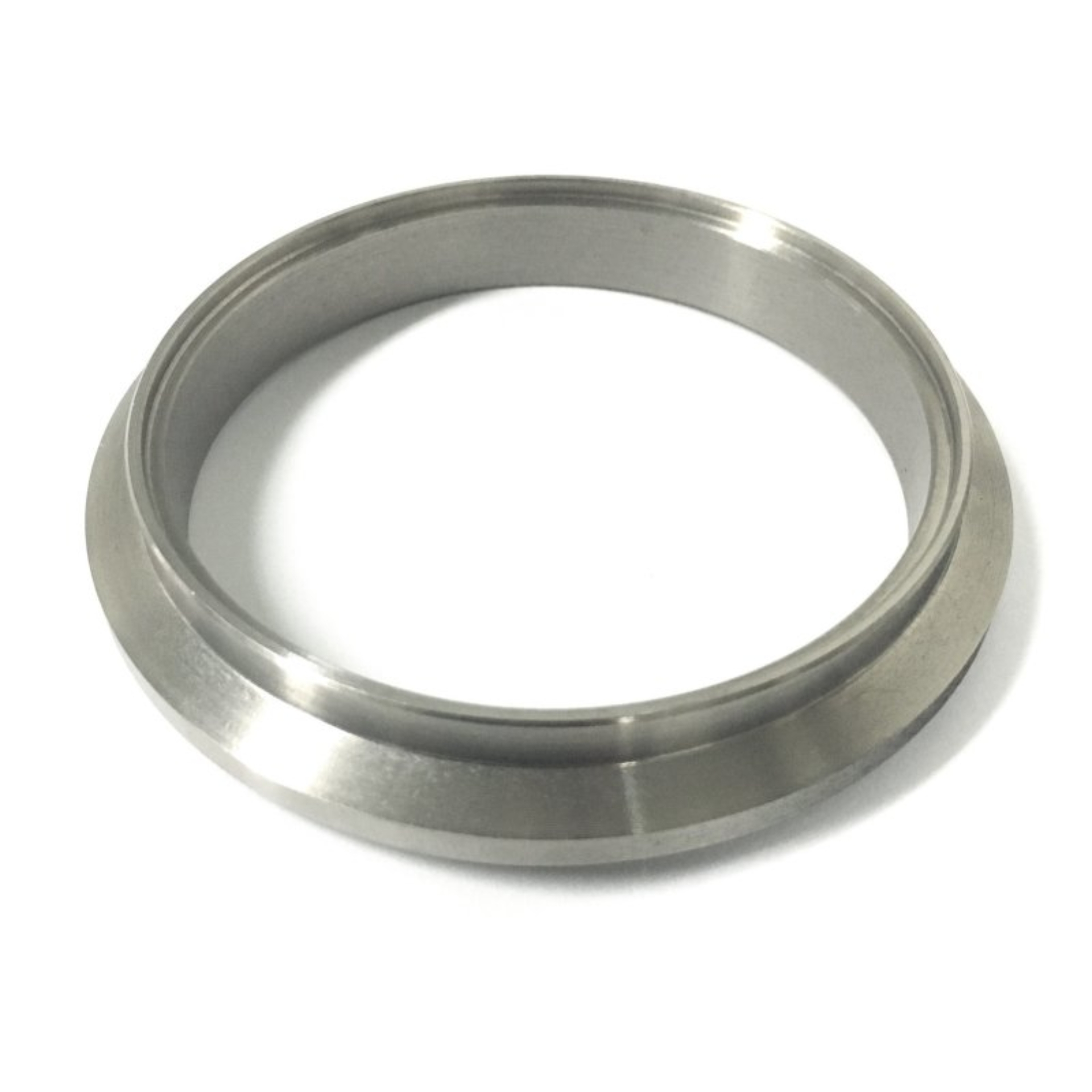 Picture of Ticon Industries Garrett GT28-GT40 Titanium V-Band Turbine Outlet Flange (Fire Ring Measures 77mm)
