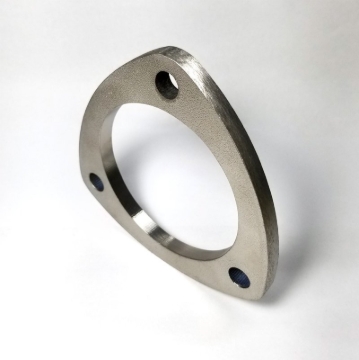 Picture of Ticon Industries 4in 3-Bolt Titanium Flange