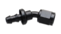Picture of Vibrant Push-On 30 Degree Hose End Elbow Fitting Size -6AN