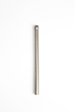 Picture of Ticon Industries 8in Length x 1/2in OD Titanium Hollow Mushroom Hanger Rod - Single Ended