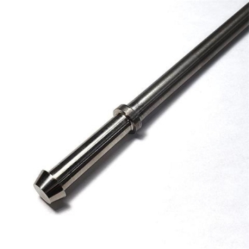 Picture of Ticon Industries 8in Length x 1/2in Titanium Billet Exhaust Hanger Rod - Mushroom End