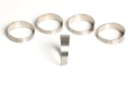 Picture of Ticon Industries 6in 45 Degree 1D/6in CLR Tight Radius 1mm Wall Titanium Pie Cuts - 5pk