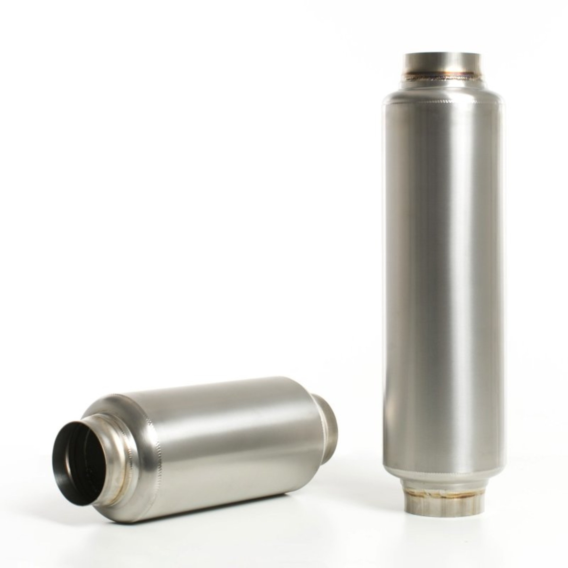 Picture of Ticon Industries 17in OAL 3.0in In/Out Ultralight Titanium Muffler