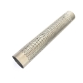 Picture of Ticon Industries 12in OAL 2.0in Perforated Titanium Punch Tube
