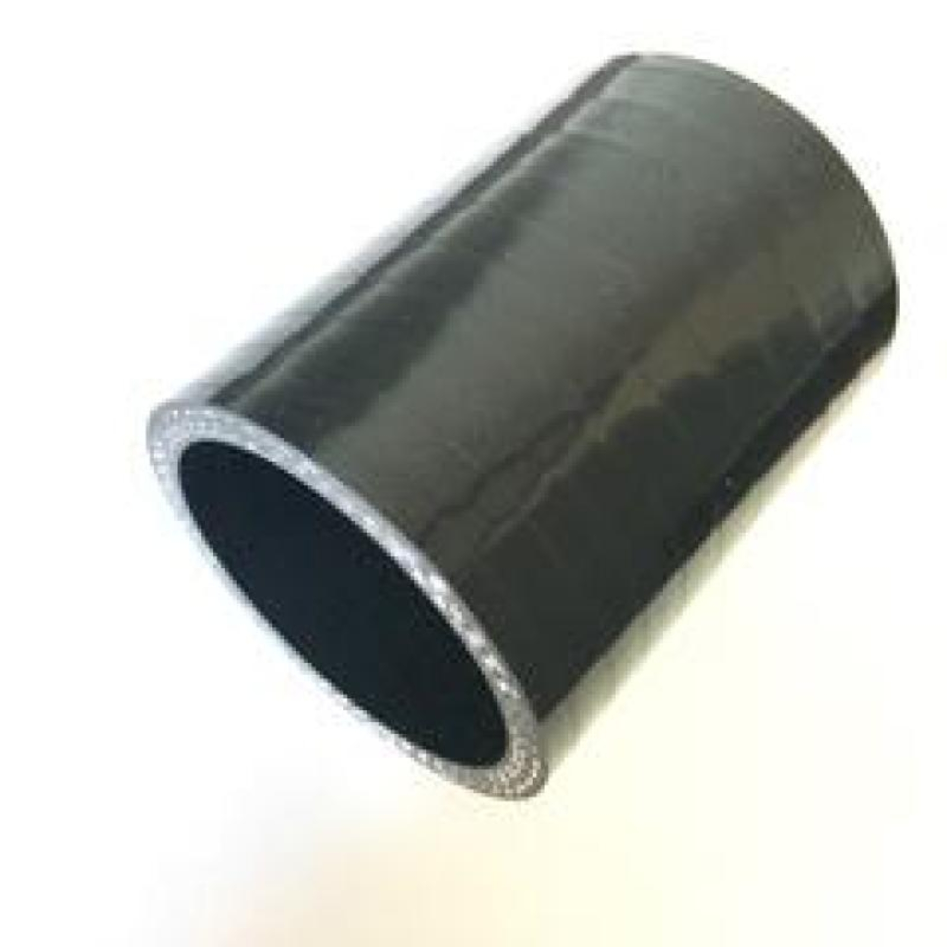 Picture of Ticon Industries 4-Ply Black 2.0in Straight Silicone Coupler
