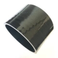 Picture of Ticon Industries 4-Ply Black 4.0in Straight Silicone Coupler