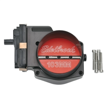 Picture of Edelbrock Throttle Body #38988 For 2015-17 Ford Mustang GT 5.0L; 103mm; Analog
