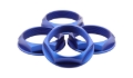 Picture of fifteen52 Super Touring (Chicane/Podium) Hex Nut Set of Four - Anodized Blue