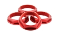 Picture of fifteen52 Super Touring (Chicane/Podium) Hex Nut Set of Four - Anodized Red