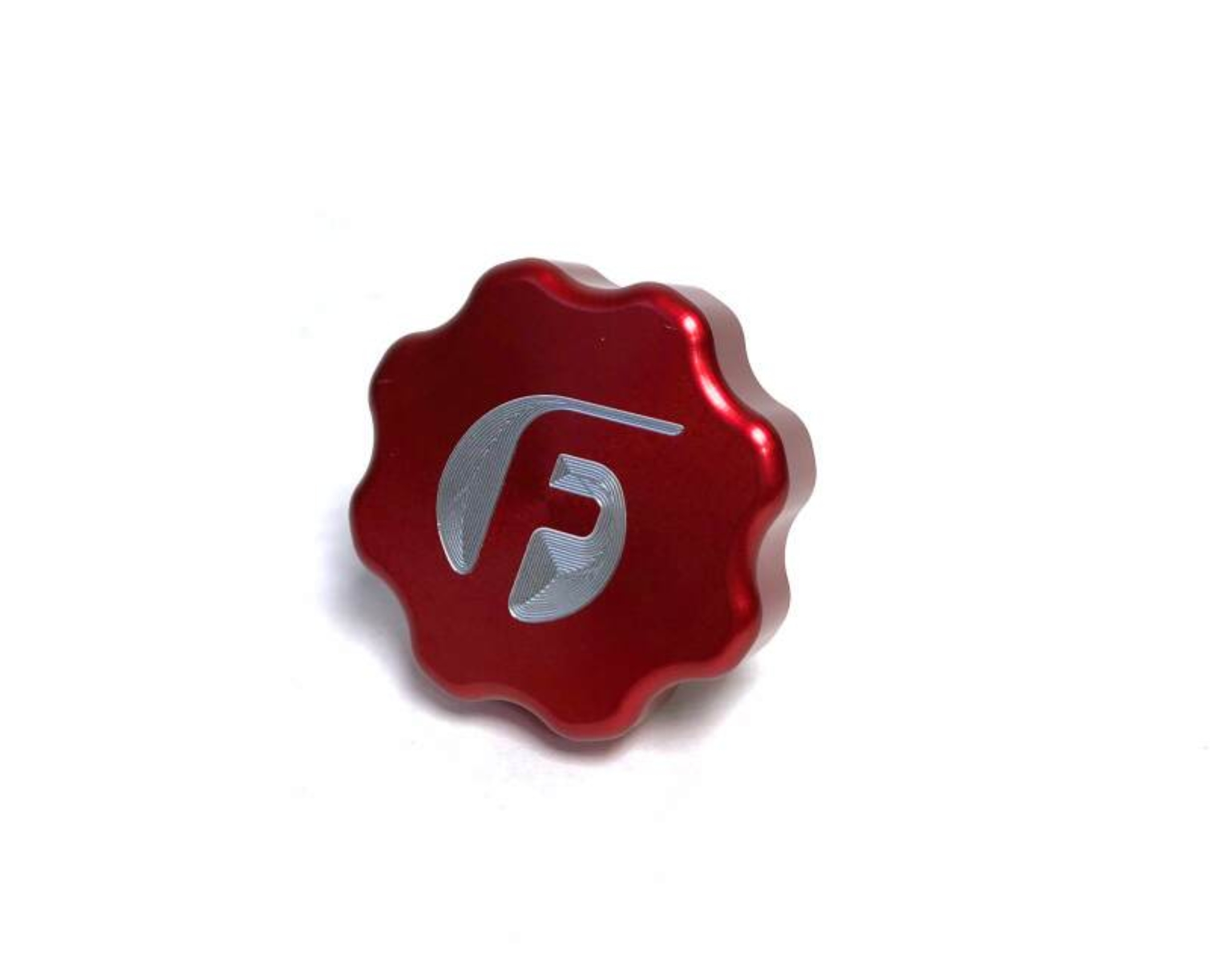 Picture of Fleece Performance 01-16 GM 2500/3500 Duramax Billet Oil Cap Cover - Red