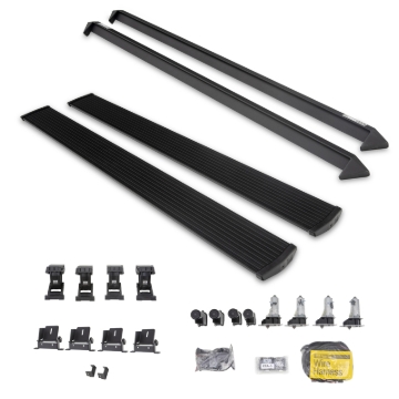 Picture of AMP Research 20-24 Jeep JT Gladiator (Launch/Overlnd/Rubicon/Sport/Sport S) PowerStep XL - Black