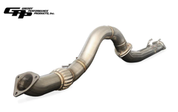 Picture of GReddy 2017+ Honda Civic Type R EXR 3in Front Over Pipe & Mid Pipe Combo