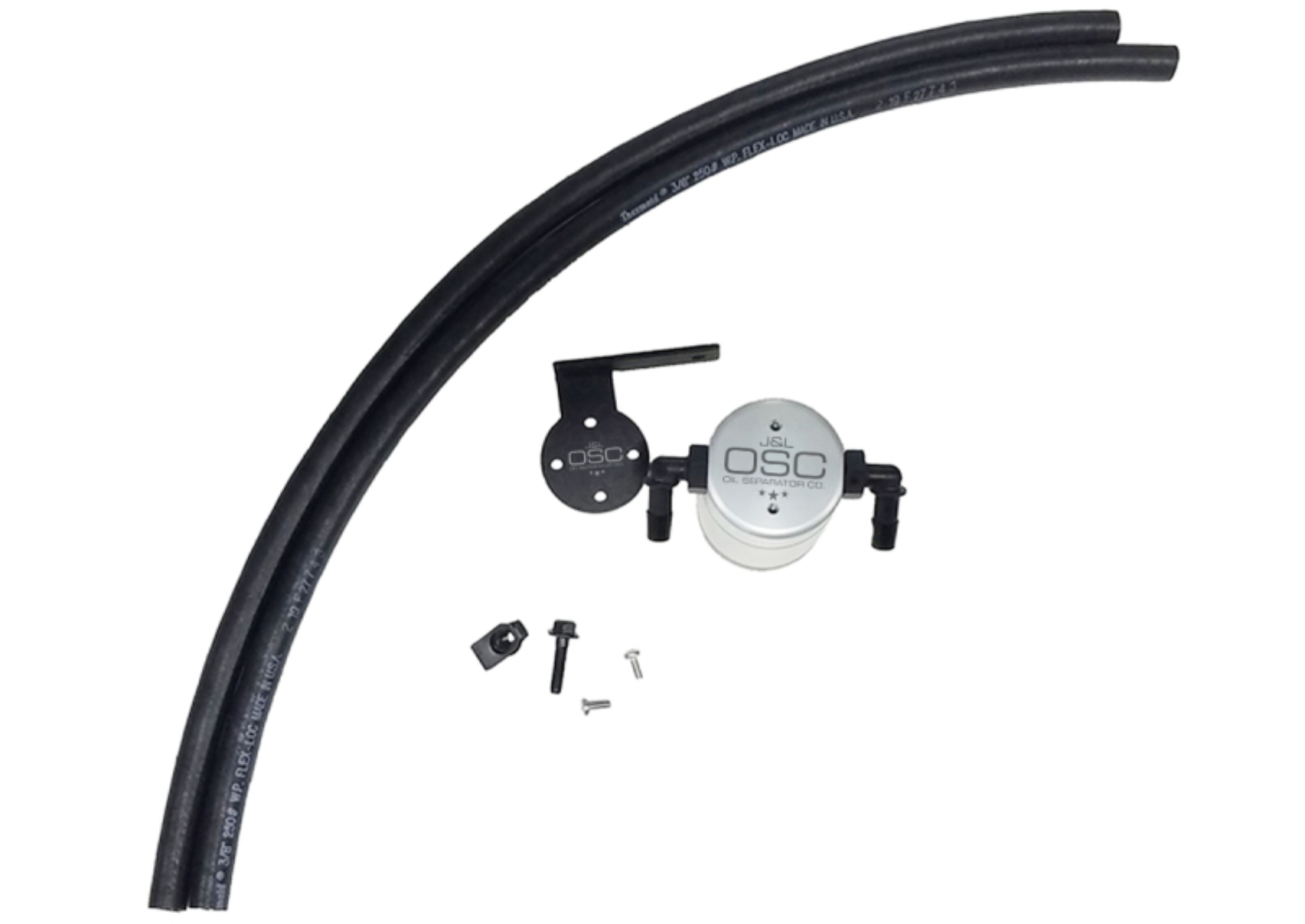 Picture of J&L 13-18 Ford Escape 2.0 EcoBoost 2.0 Oil Separator 3.0 Passenger Side - Clear Anodized
