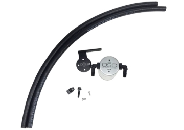 Picture of J&L 13-18 Ford Escape 2.0 EcoBoost 2.0 Oil Separator 3.0 Passenger Side - Clear Anodized
