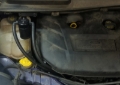 Picture of J&L 13-18 Ford Escape 2.0 EcoBoost 2.0 Oil Separator 3.0 Passenger Side - Black Anodized