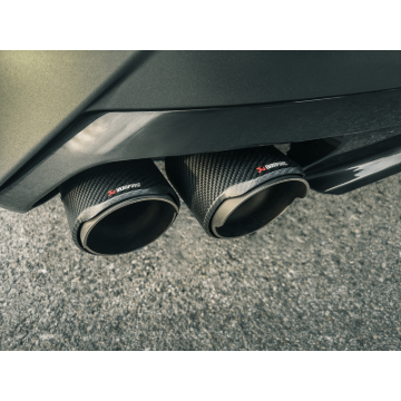 Picture of Akrapovic 2019 BMW Z4 M40i (G29) Slip-On Line (Titanium) w/Carbon Fiber Tips