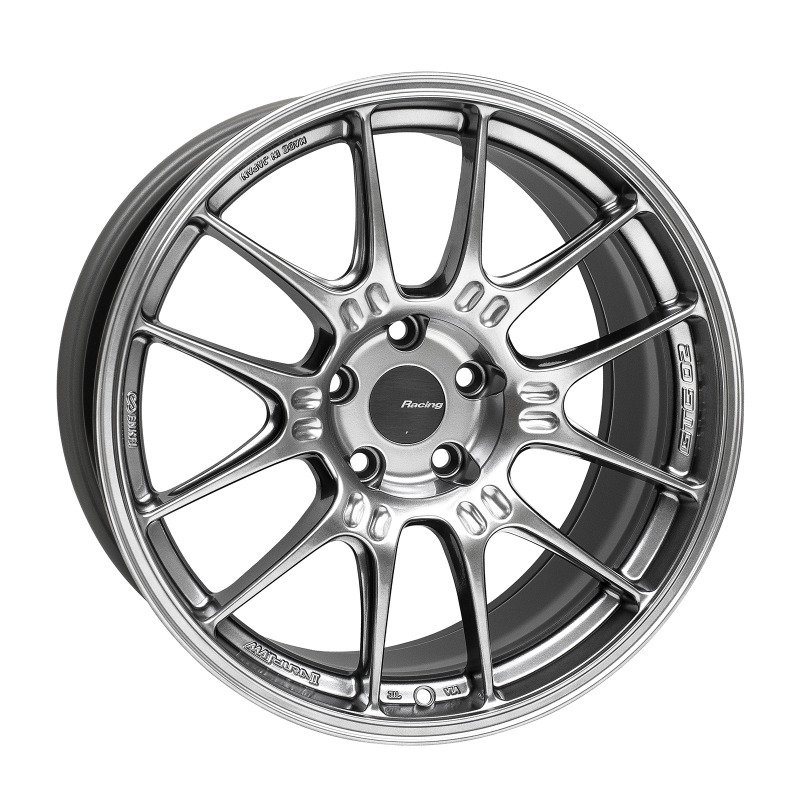 Picture of Enkei GTC02 18x9 5x112 25mm Offset 66.5mm Bore Hyper Silver Wheel