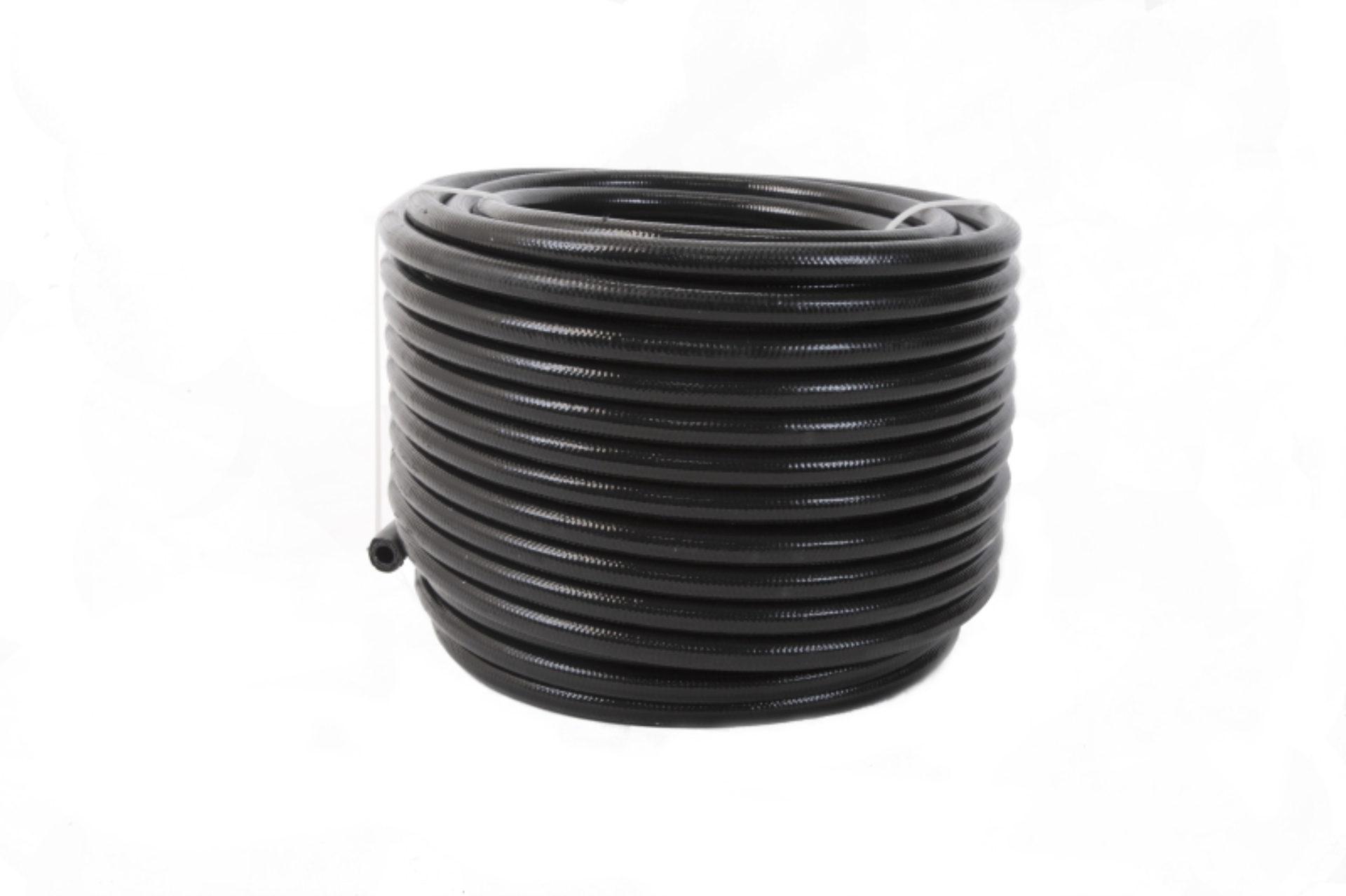 Picture of Aeromotive PTFE SS Braided Fuel Hose - Black Jacketed - AN-06 x 12ft