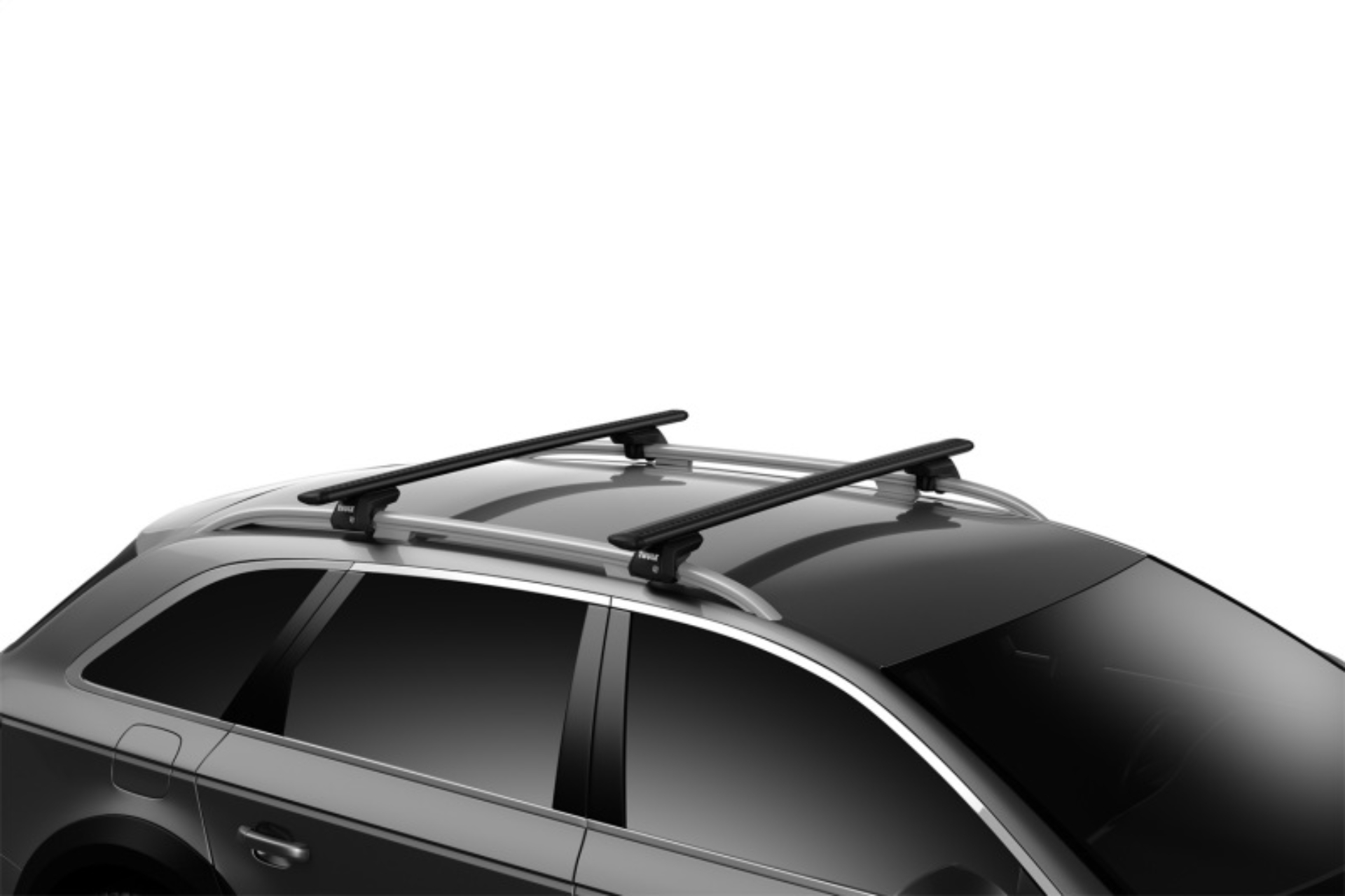 Picture of Thule WingBar Evo 127 Load Bars for Evo Roof Rack System (2 Pack / 50in.) - Black