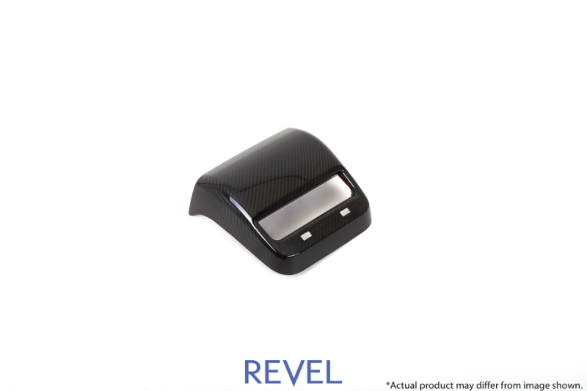 Picture of Revel GT Dry Carbon Rear A/C Panel Cover Tesla Model 3 - 1 Piece