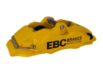 Picture of EBC Racing 92-00 BMW M3 (E36) Front Left Apollo-4 Yellow Caliper
