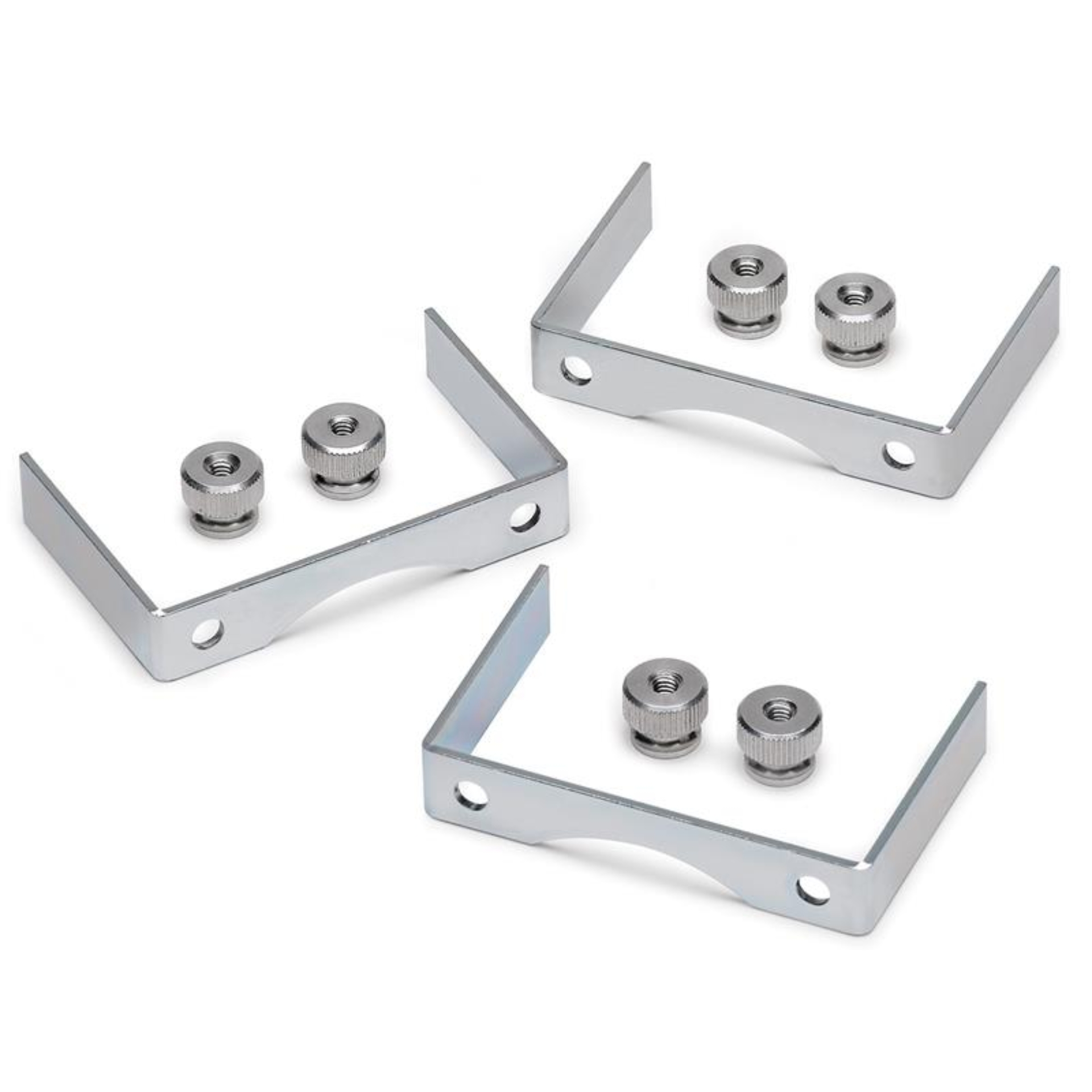 Picture of Autometer 2 5/8in Aluminum Gauge Bracket Kit Assembly