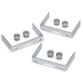 Picture of Autometer 2 5/8in Aluminum Gauge Bracket Kit Assembly