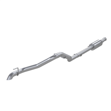 Picture of MBRP 2020 Jeep Gladiator 3.6L 2.5in Single Rear Exit Cat Back Exhaust - Aluminized (Off-Road)