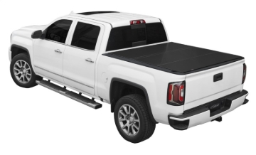 Picture of Access LOMAX Tri-Fold Cover 2020+ Chev/GMC Full Size 2500 3500 6ft 8in Standard Bed - Matte Black