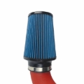 Picture of Injen 18-19 Audi S4/S5 (B9) 3.0L Turbo Wrinkle Red Short Ram Intake
