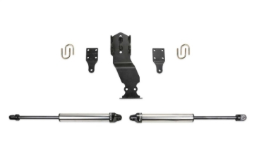 Picture of Fabtech 17-21 Ford F250/F350 4WD Dual Steering Stabilizer System w/DL 2.25 Shocks
