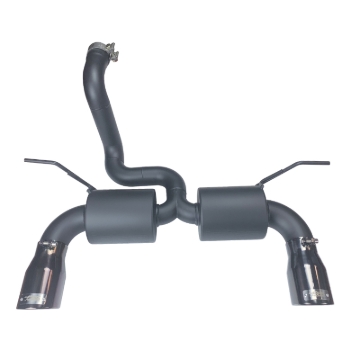 Picture of Injen 18-20 Jeep Wrangler JL L4-2.0L Turbo / V6-3.6L SS Axle-back Exhaust - Black