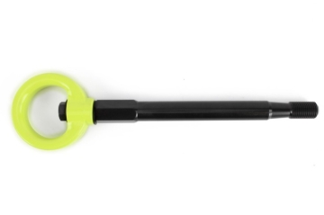 Picture of PERRIN 08-14 Subaru WRX & STI / 08-11 Impreza / 05-09 Legacy Tow Hook Kit (Front) - Neon Yellow