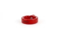 Picture of PERRIN Tow Hook Upgrade Kit - Red (For PERRIN License Plate Relocates Only)