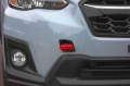 Picture of PERRIN 22-26 Subaru WRX / 18-23 Crosstrek / 20-25 OBXT / 17-23 Impreza Tow Hook Kit (Front) - Red