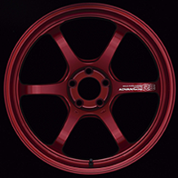 Picture of Advan R6 20x10.5 +34mm 5x120 Racing Candy Red Wheel
