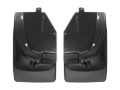 Picture of WeatherTech 2019+ Ford Ranger No Drill Front Mudflaps - Black