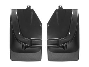 Picture of WeatherTech 2019+ Ford Ranger No Drill Front Mudflaps - Black