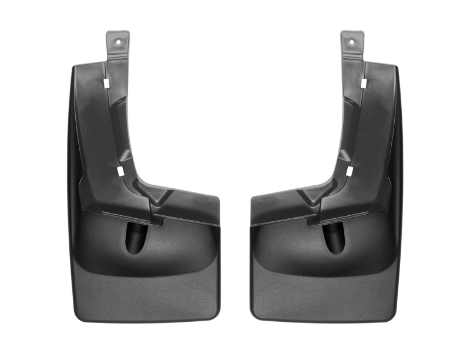 Picture of WeatherTech 2019+ Ford Ranger No Drill Rear Mudflaps - Black