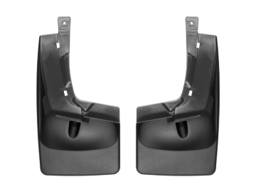 Picture of WeatherTech 2019+ Ford Ranger No Drill Rear Mudflaps - Black