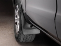 Picture of WeatherTech 2019+ Ford Ranger No Drill Front Mudflaps - Black