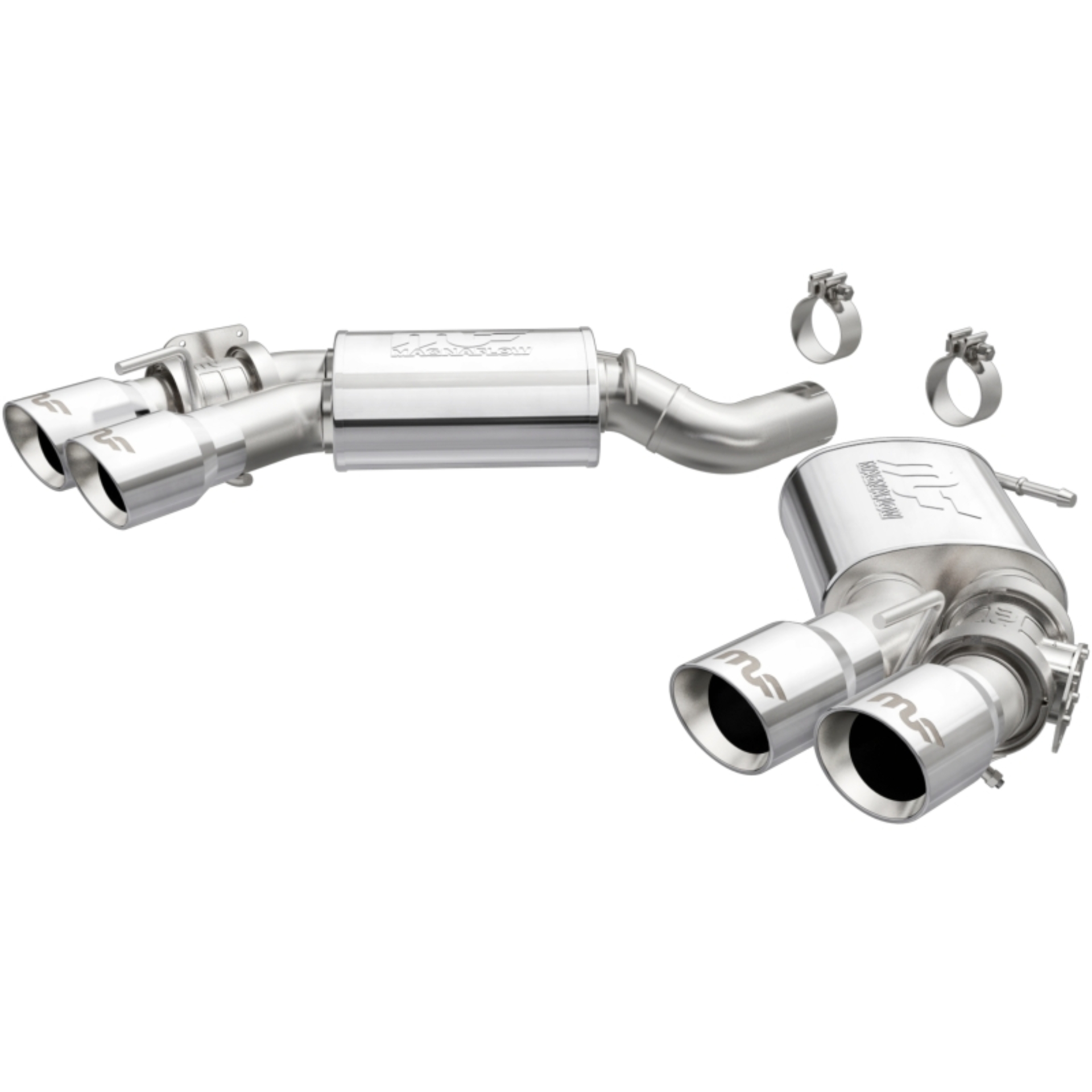 Picture of 19336-Competition Axle-Back Exhaust System Chevrolet