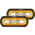 Picture of Rigid Industries SR-L Series Surface Mount LED Spreader Pair w/ Amber Halo - Universal