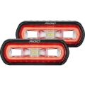 Picture of Rigid Industries SR-L Series Surface Mount LED Spreader Pair w/ Amber Halo - Universal