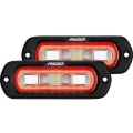 Picture of Rigid Industries SR-L Series Flush Mount LED Spreader Pair w/ Amber Halo - Universal