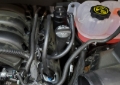 Picture of J&L 19-26 Chevrolet Silverado/GMC Sierra 1500 5.3L V8 Driver Side Oil Separator 3.0 - Black Anod