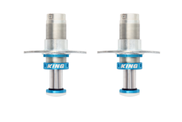Picture of King Shocks 2018+ Jeep Wrangler JL Rear 2.0 Dia 1.5 in Stroke Compact Bump Stop Kit (Pair)
